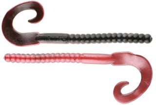 7" POWER WORM RED SHAD 13PK