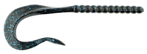 8.5" WILD THANG BLACK/BLUE GLITTER 8PK