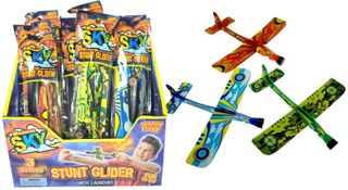 RADICAL SKY STUNT GLIDER RUBBERBAND PLANE AGES: 6+