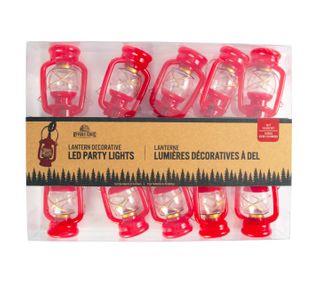 10' JUMBO LANTERN PARTY LIGHT SET 10 LIGHTS