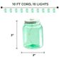 **WSL** 10' CANNING JAR LIGHTS
