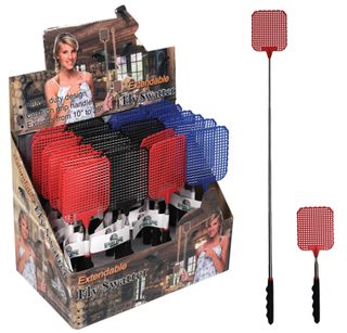 24 PC EXTENDABLE FLY SWATTER DISPLAY