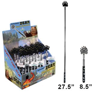 **WSL** 25 PC BEAR PAW BACK SCRATCHER DISPLAY