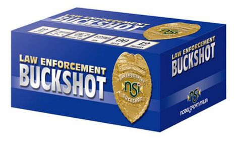 12 GA 2-3/4" NOBEL #4 LAW ENFORCEMENT BUCKSHOT 10PK