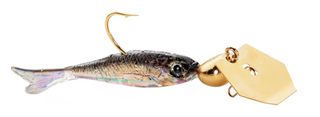 1/16 OZ CHATTERBAIT FLASHBACK MINI GOLD/BLACK