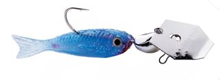 1/16 OZ CHATTERBAIT FLASHBACK MINI SILVER/BLUE