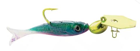 1/16 OZ CHATTERBAIT FLASHBACK MINI CHART/R-BOW