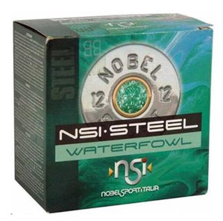 12 GA 3" STEEL NOBEL AMMO 1-1/4 OZ 2 SHOT