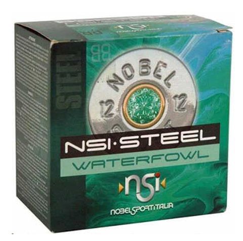 12 GA 3" STEEL NOBEL AMMO 1-1/4 OZ 2 SHOT