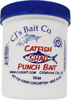 14 OZ CJ'S BAIT SHAD CATFISH PUNCH BAIT