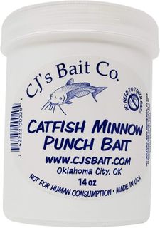 14 OZ CJ'S BAIT MINNOW CATFISH PUNCH BAIT