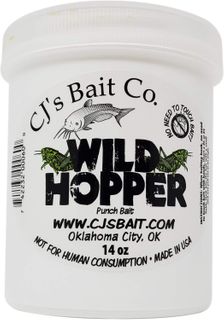 14 OZ CJ'S BAIT WILD HOPPER CATFISH PUNCH BAIT