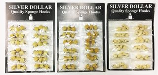 #4 SPONGE TREBLE HOOKS 3PK   12PK/CD