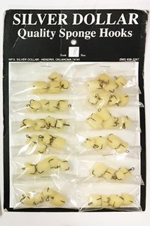 #8 SPONGE TREBLE HOOKS 4PK   12PK/CD