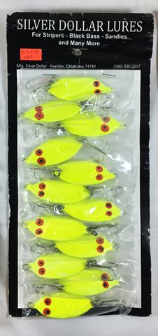 3/4 OZ LEAD SPOON CHARTREUSE 1PK   12PK/CD