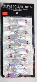 3/4 OZ LEAD SPOON CHROME 1PK   12PK/CD