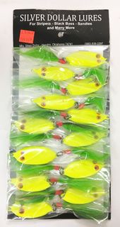 1-1/8 OZ LEAD SPOON CHARTREUSE DRESSED 1PK   12PK/CD