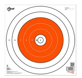 12"X12"X12" EZ AIM PAPER BULLESEYE TARGET