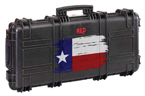 31" TEXAS FLAG WATERPROOF GUN CASE DOUBLE FOAM