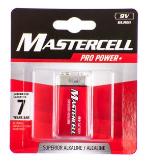 9 VT MASTERCELL PRO POWER+ ALK BATTERY 1PK