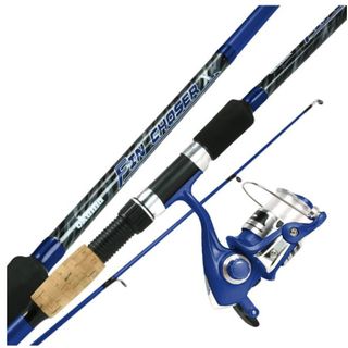 6-1/2' FINCHASER SPINNING COMBO 2PC MED. BLUE