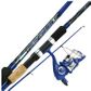 6-1/2' FINCHASER SPINNING COMBO 2PC MED. BLUE