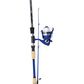 6-1/2' FINCHASER SPINNING COMBO 2PC MED. BLUE