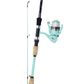 6-1/2' FINCHASER SPINNING COMBO 2PC MED. SEA FOAM