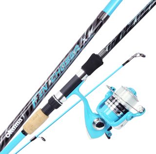 6-1/2' FINCHASER SPINNING COMBO 2PC MED. SKY BLUE