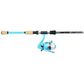 6-1/2' FINCHASER SPINNING COMBO 2PC MED. SKY BLUE