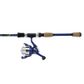 7' FINCHASER SPINNING COMBO 2PC MED. BLUE