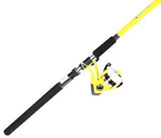 8' FINCHASER SPINNING COMBO 2PC MH YELLOW