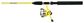 8' FINCHASER SPINNING COMBO 2PC MH YELLOW