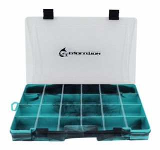 DRIFT SERIES 3700 24 COMPARTMENT TACKLE TRAY SEA FOAM