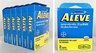 ALEVE- NAPROXEN SODIUM 220MG 2CT/6PACKS