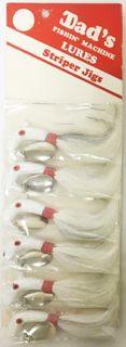 2 OZ PONY HEAD JIG WHITE 1PK   6PK/CD