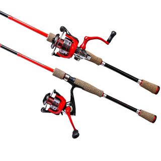 9' BRUSH DOBBER CRAPPIE SPINNING COMBO 2PC ML