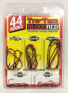 44 PC BLOOD RED HOOK ASSORTMENT