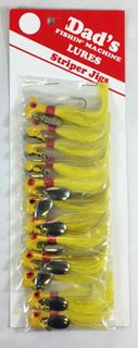 1/2 OZ PONY HEAD JIG YELLOW 1PK   12PK/CD