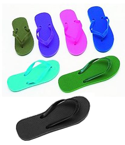 CHILDREN'S FOAM FLIP-FLOPS ASST. COLORS & SIZES S-XL