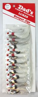 1/2 OZ PONY HEAD JIG WHITE 1PK   12PK/CD