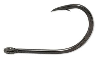 **WSL** 8/0 BIG LIVE BAIT LONG SHANK COASTAL HOOK BLACK 15PK