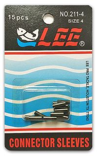 LEE CONNECTOR SLEEVES SIZE 4 15PK  12PK/BX