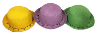 YOUTH HAT DECORATIVE BAND ASST. COLORS