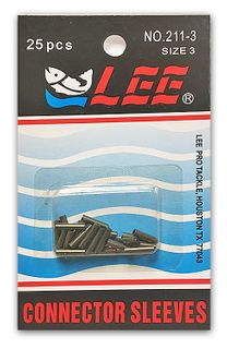 LEE CONNECTOR SLEEVES SIZE 3 25PK  12PK/BX