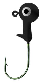 **WSL** 1/8 OZ BALL HEAD JIGS BLACK 10PK