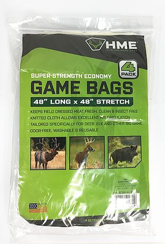 12"X48" STRETCH GAME BAGS 4PK