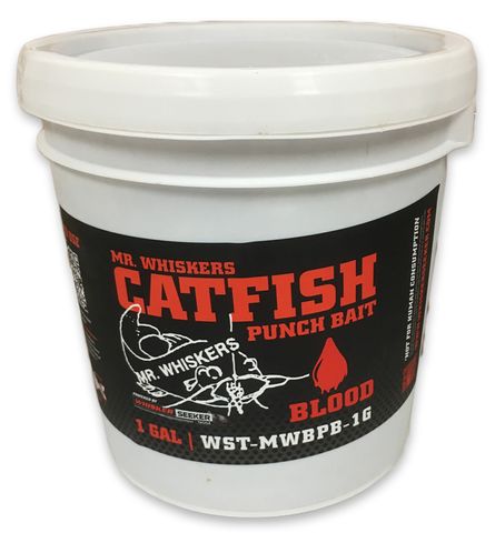 MR. WHISKERS BLOOD CATFISH PUNCH BAIT GALLON