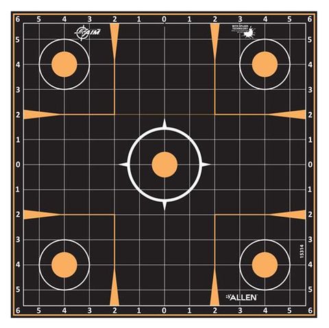 12"X12" EZ AIM ADHESIVE SPLASH TARGET 5PK