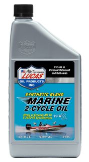 1 QT SYNTHETIC BLEND MARINE 2-CYCLE OIL TC-W3   6/CS